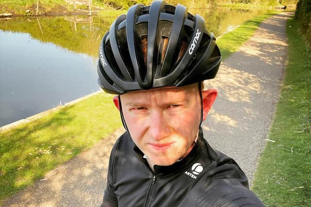 Jack Denby will be getting in the saddle for 14 days in August to cycle from Edinburgh to London to raise money for Kidney Research UK