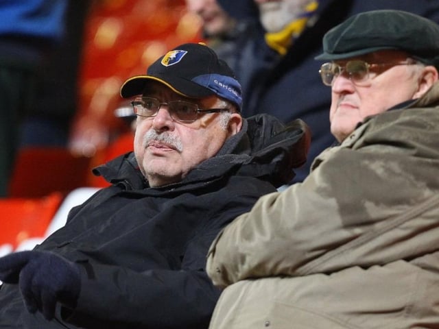 Stags fans at Charlton