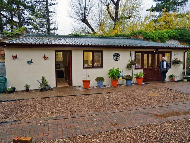 The centre is tucked away in the vale.