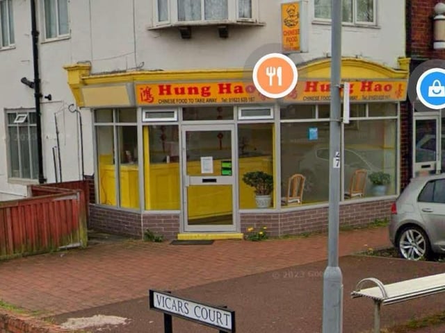 Hung Hao, located at 131 Mansfield Road in Clipstone, has a rating of 4.6 stars on Google reviews.