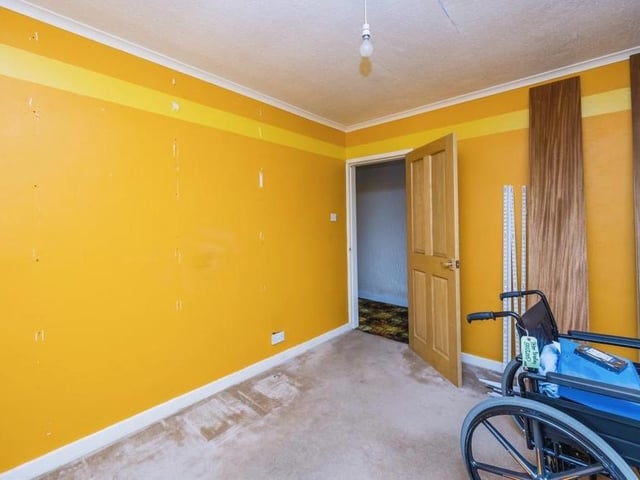 Here is another of the bedrooms at the £260,000-plus property.