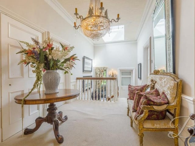 Even the first-floor landing at the £765,000-plus Crow Hill Drive house is beautifully presented. It leads to four double bedrooms, a family bathroom, shower room and separate WC