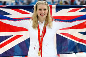 Mansfield swimming superstar Rebecca Adlington was helped by the Armchair Club on her way to Olympic glory.