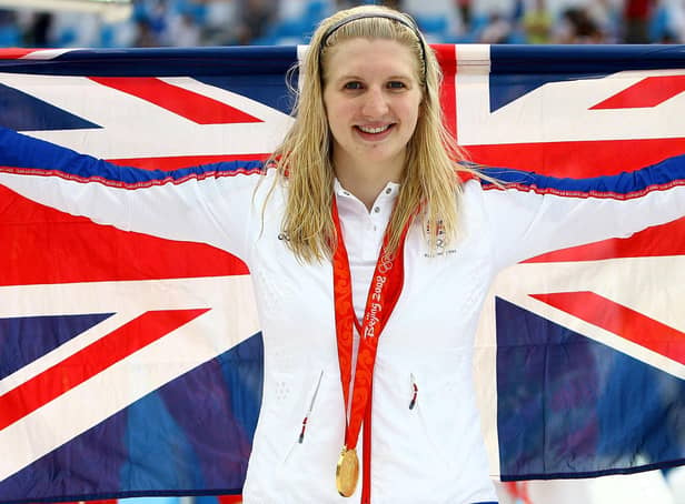 Mansfield swimming superstar Rebecca Adlington was helped by the Armchair Club on her way to Olympic glory.