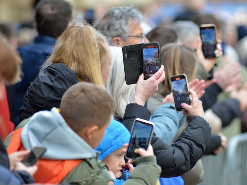 Fans in the Market Place.
