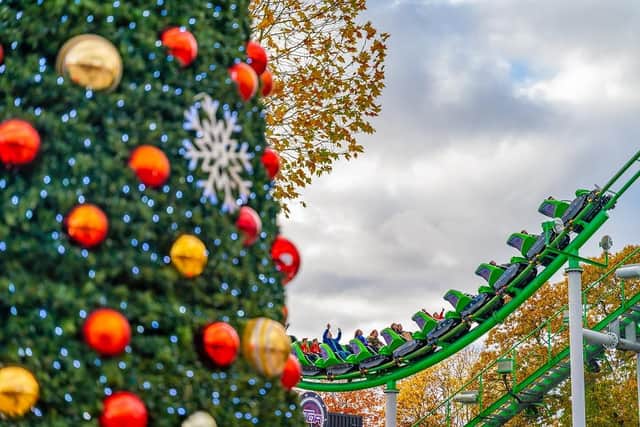 Accelerator is among the rides open for the Christmas period.