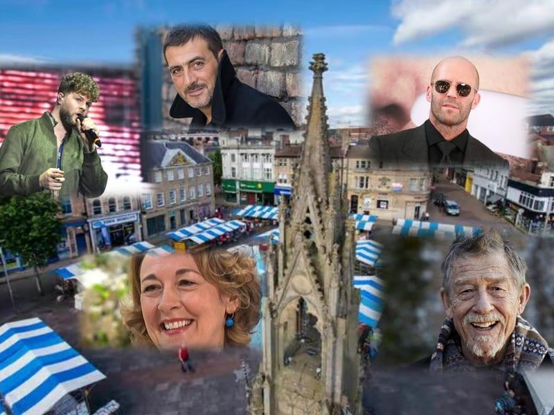 Our town is home to plenty of famous faces ... who do you recognise?