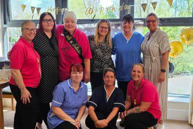 Staff at Baily House celebrate a 'good' CQC rating