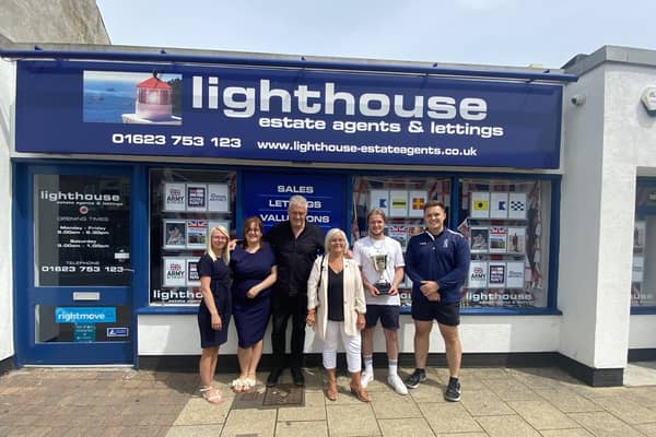 Lighthouse Estate Agents & Lettings were chosen as the winners of the Armed Forces Day Competition in memory of Adrian Sheldon