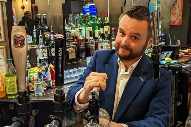 Ben Brown, a Mansfield solicitor, is hoping to be elected as a district councillor in the upcoming election.