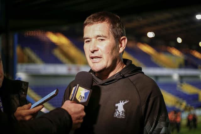 Stags manager Nigel Clough