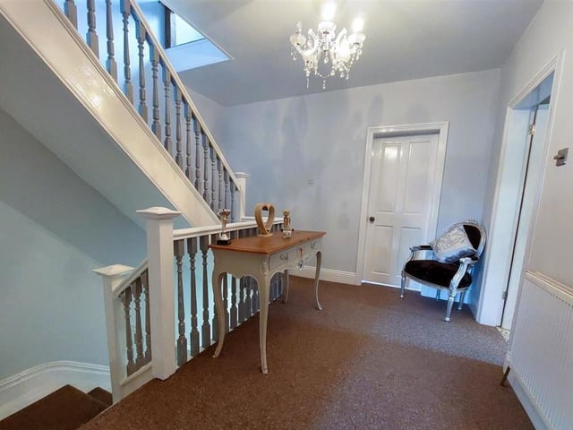 The open landing gives you another good idea of how spacious the £325,000-plus property is.