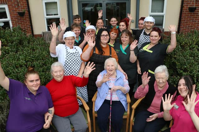 Woodleigh Care staff have been praised for their dedication