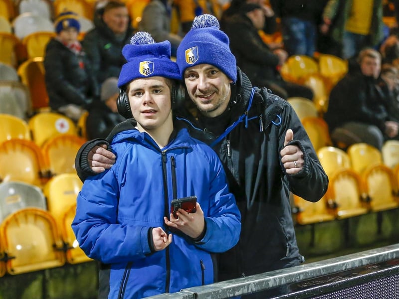 Mansfield Town fans watched a stunning win for Stags.