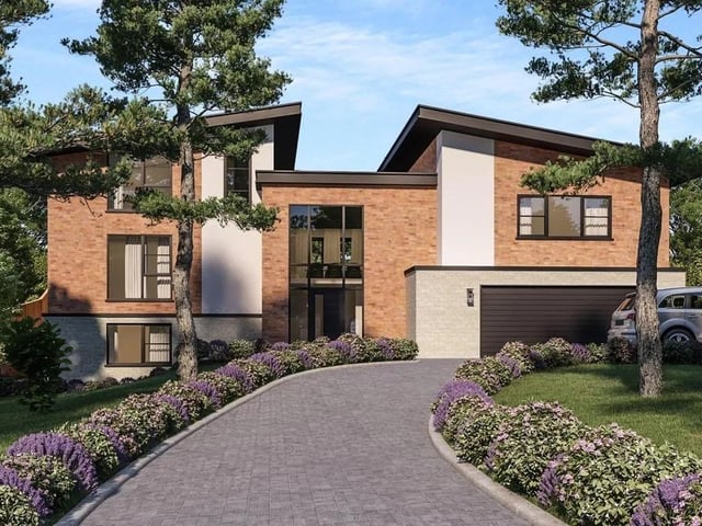 This stunning new build detached house, set for completion in January 2025, spans across three impressive floors and offers a wealth of luxurious living space.