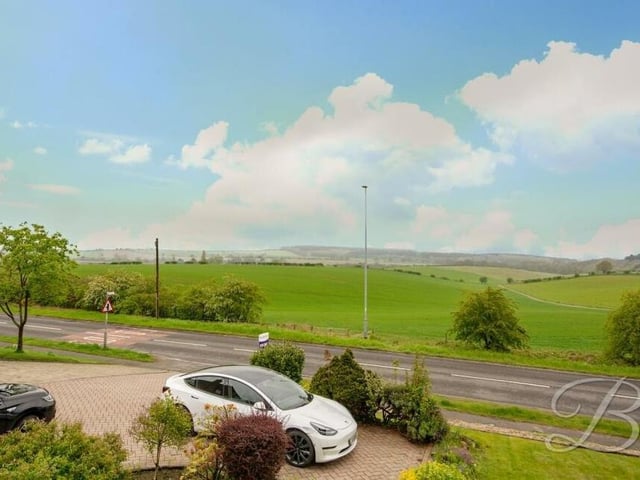 Before we have a look inside, have a look at these countryside views. The Forest Town property faces open fields, giving it a semi-rural feel.