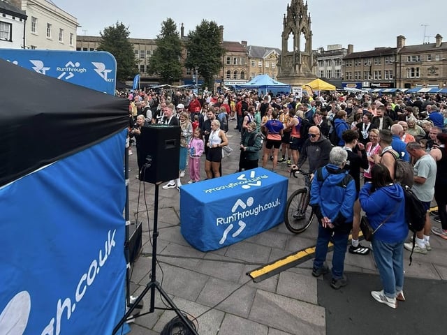 More than 800 runners took part in this year's race