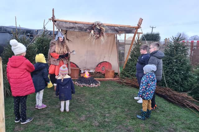 The weather didn't ruin our festive fun