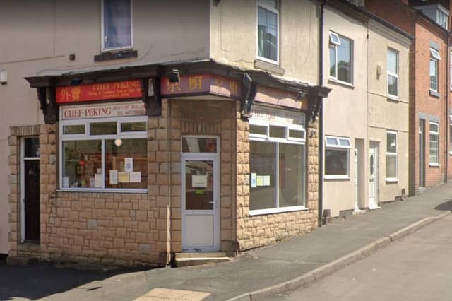 Chef Peking on Church Drive, Shirebrook. Last inspected on April 27, 2022.