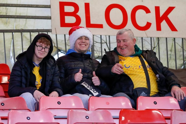 Mansfield Town fans saw their side return to winning ways at Crawley Town.