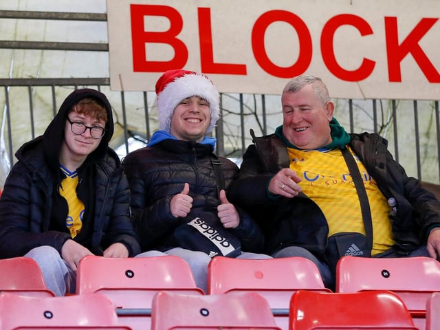 Mansfield Town fans saw their side return to winning ways at Crawley Town.