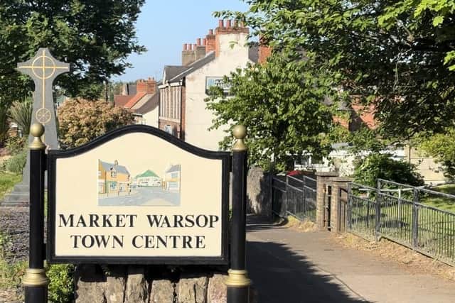 Warsop town centre.