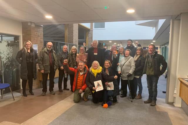 Campaigners were delighted when the plans were initially turned down by the council - but now now the developers are appealing. Photo: Other