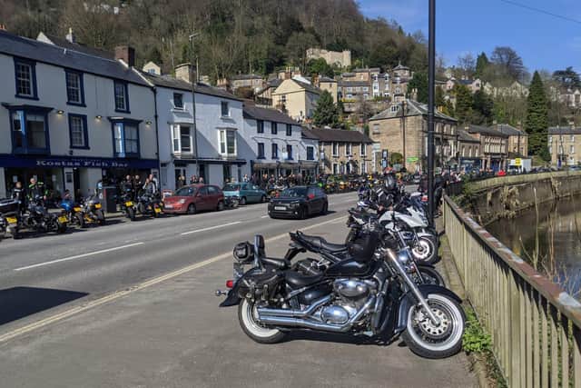 Matlock Bath was busy at the weekend as the public ignored social distancing advice.
