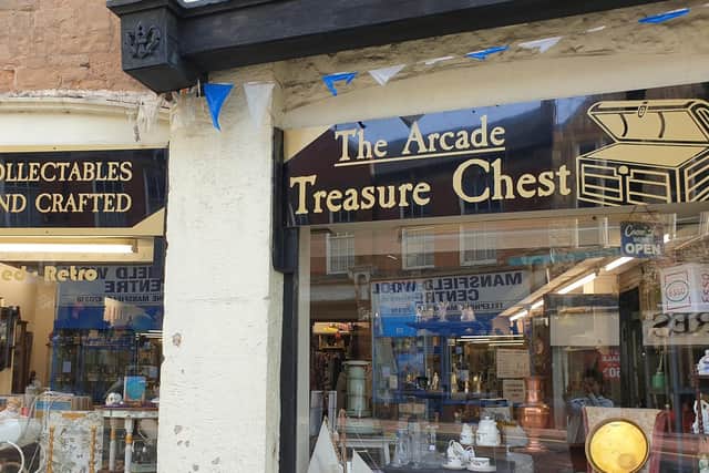 The Arcade Treasure Chest in Mansfield is the second shop to be targeted in less than a week.