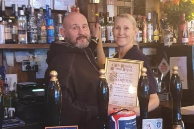 Owners David and Kathryn Boam are thrilled to have been nominated in the Great British Pub Awards.