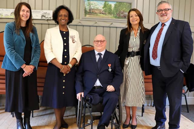 Among the distinguished guests were Liz Barrett OBE, Deputy Lord-Lieutenant of Nottinghamshire, and Theresa Hodgkinson, Chief Executive of Ashfield District Council.