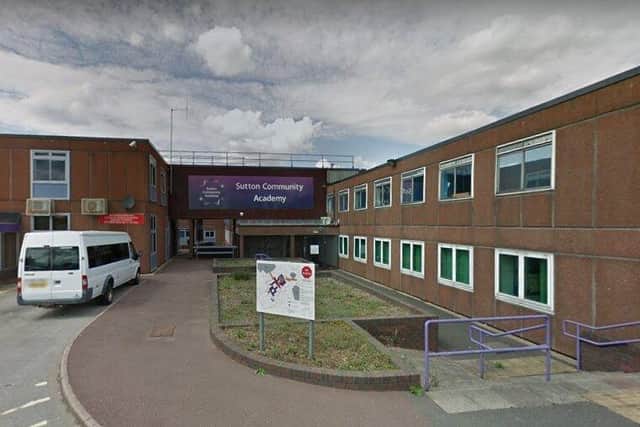 Sutton Community Academy on High Pavement.