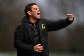 Mansfield manager Nigel Clough.
