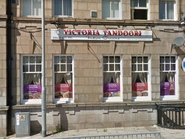 In joint first place, we have Victoria Tandoori in Mansfield.