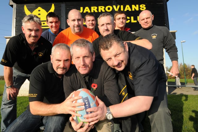 Jarrovians RFC members were growing moustaches for Movember in support of St Clares campaign. Were you in the picture in 2011?