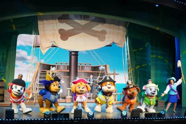 The show tells a new story, The Great Pirate Adventure