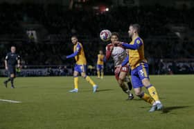 Mansfield Town missed the chance to move into the play-off places.