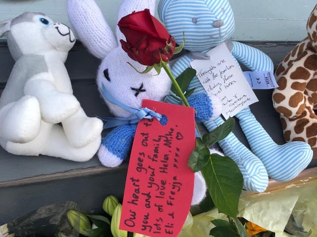Last week Xander's parents thanked the paramedics, police, fire and rescue service and members of the public for their help at the scene of the accident.