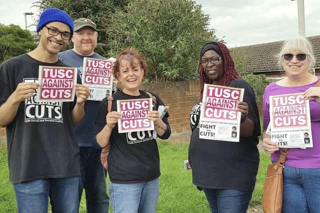 Mansfield TUSC campaigners in Oak Tree.
