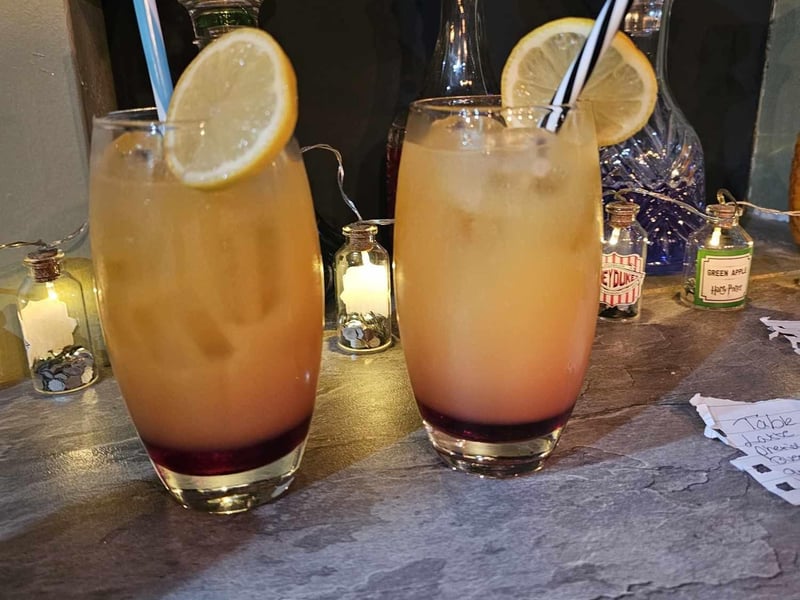 The bistro serves Harry Potter-inspired mocktails.