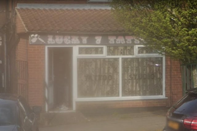 Lucky 7 Tattoos on Southwell Road East in Rainworth has a rating of 4.7 out of 5 from 38 Google reviews.