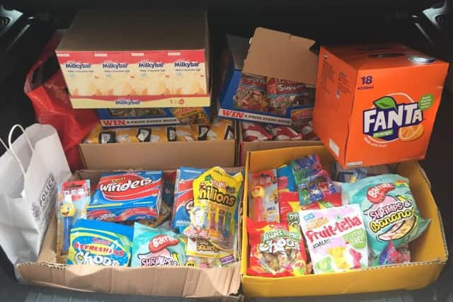 Citizens in Policing Department will be delivering sweet treats to vulnerable kids involved with their positive engagement scheme