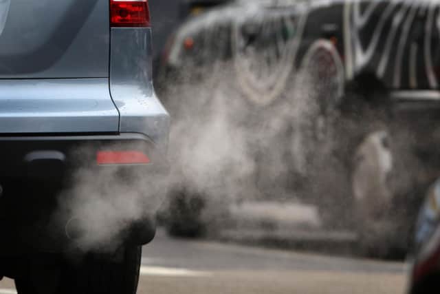 People in Mansfield were exposed to levels of air pollution close to breaking a safe limit recommended by the World Health Organisation (WHO), figures reveal.  (Photo by Peter Macdiarmid/Getty Images)