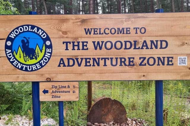 The Woodland Adventure Zone at Portland College, Harlow Wood, is earmarked for expansion. Picture: Local Democracy Service