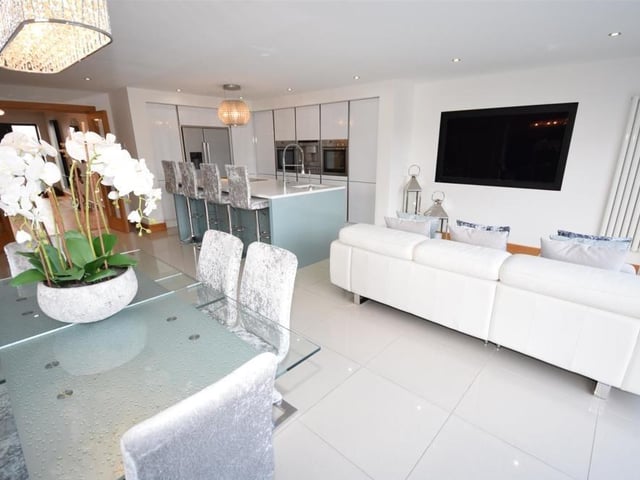 A final check on the standout kitchen diner. Makes you want to move in straight away, doesn't it?