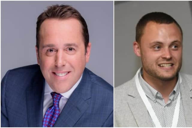 Chicago news anchor Ben Bradley and Mansfield's MP... also Ben Bradley.