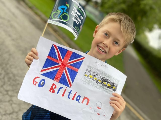 Youngsters got involved with the day.