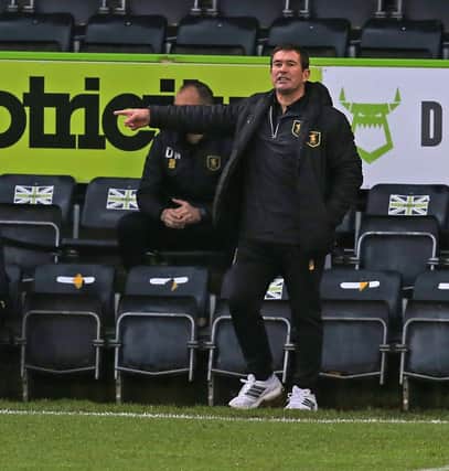 Nigel Clough is encouraged by the early signs at Mansfield Town.