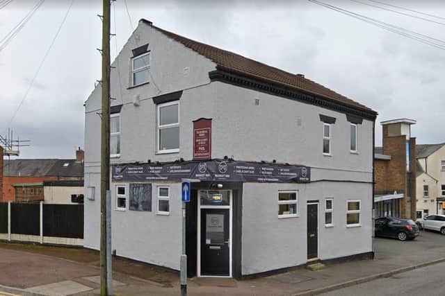 Officers attended the Market Inn, in Main Street, Huthwaite