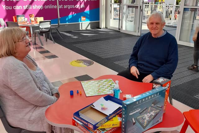 The new games club at the Idlewells shopping centre.